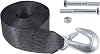 GOLDENROD Dutton-Lainson 6249 20-ft Winch Strap with Hook 4000 lb, 2 x 20, Color May Vary