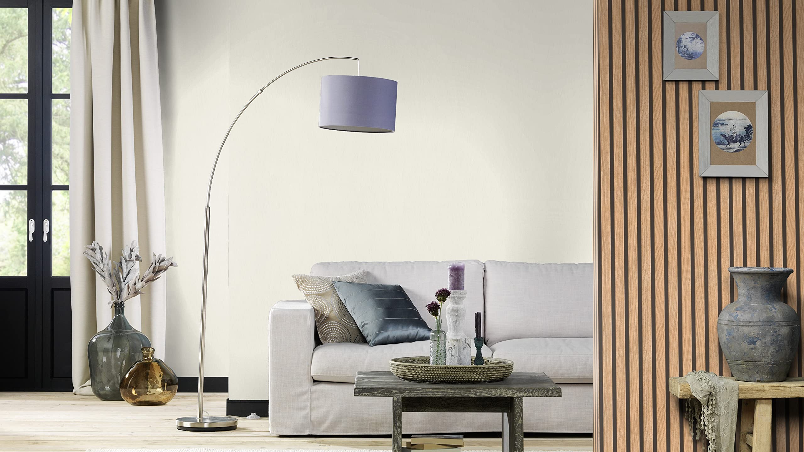 Rasch Papel pintado 278408 -con aspecto de madera, paneles de madera 3D en aspecto moderno Skandi (10,05 x 0,53 m)