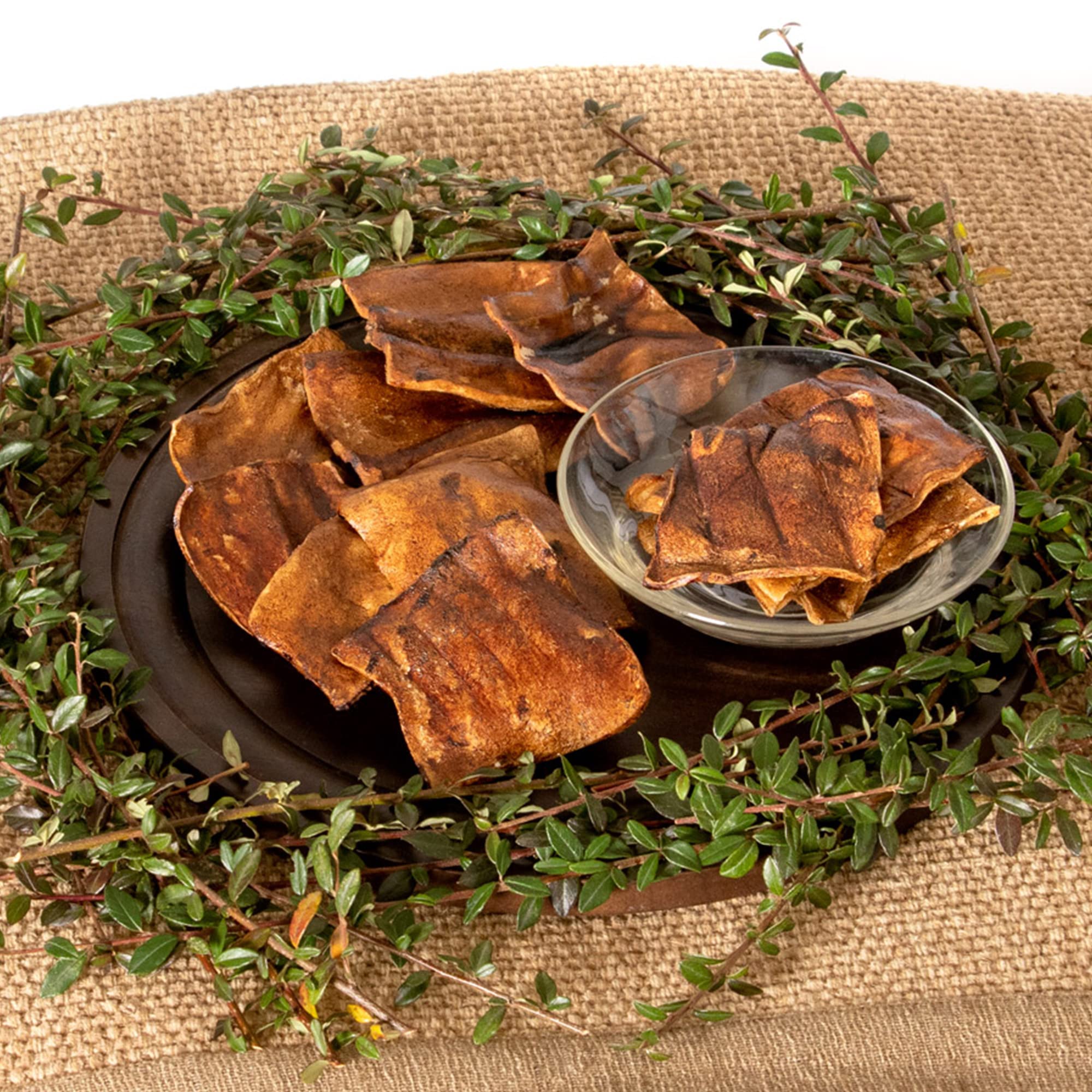 Pet Factory American Beefhide Chips - Golosinas masticables para Perros, Sabor a Carne, 32 onzas