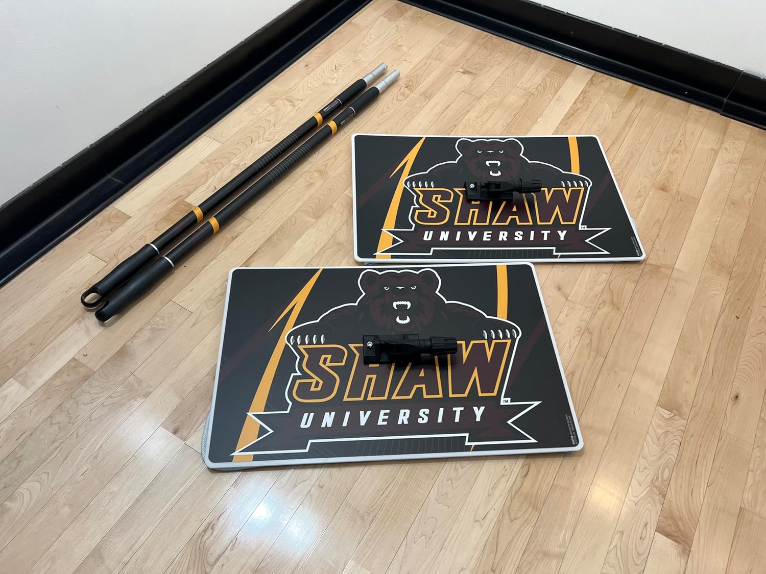 20" Set of 2 Custom Microfiber Basketball Court Sweat MOP, Game Day Perspiration MOP