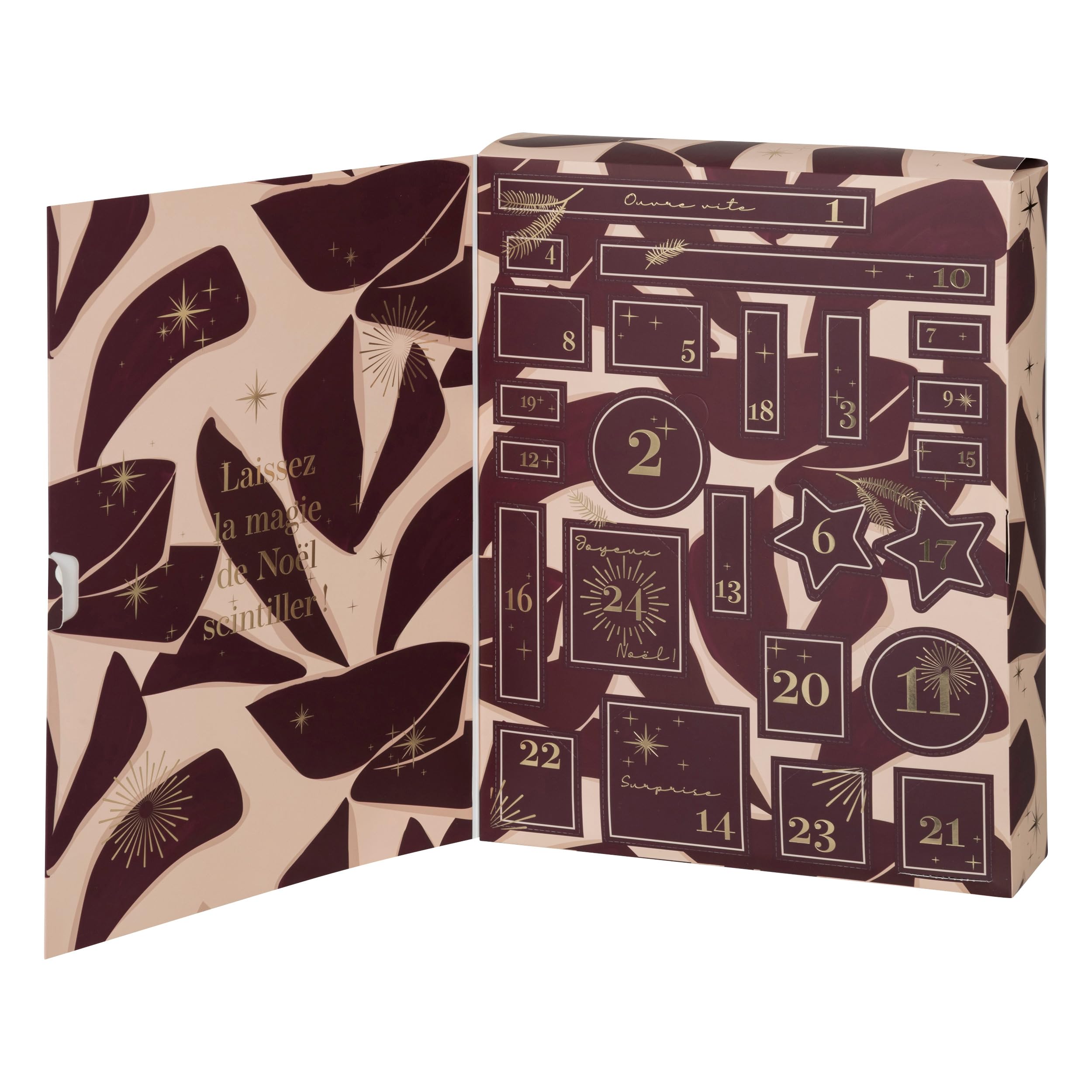 Atmosphera Calendrier de l Avent Automne 29x67cm
