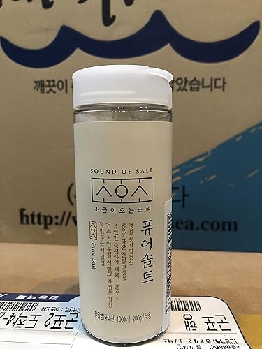 SOUND OF SALT Natural Sea Salt (high silver particles for seasoning) 200g