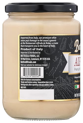 Miniatura 3 de Botticelli Alfredo Premium - Salsa para pasta, 14.5 onzas (paquete de 6)