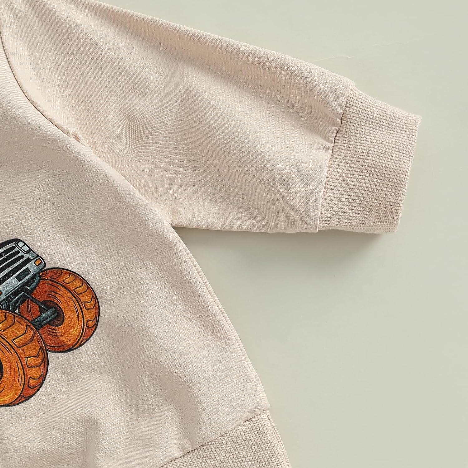 luethbiezx Kids Toddler Baby Boys Girls Thanksgiving Sweatshirt Long Sleeve Funny Turkey Crewneck Pullover Top Fall Clothes - Image 6