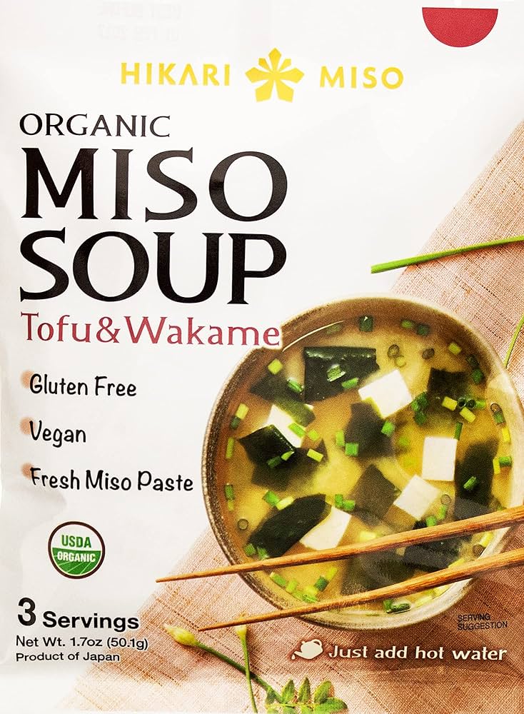 【mi】マクロビ酵素4個セット Amazon.com: Miso Soup Instant - Hikari Miso Organic Instant