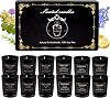 EUPNHY 12 Pack Scented Candle Gift Set 70ml Strong Fragrance Aromatherapy Jar Candle Set Soy Wax Home Scented Decorative Candles for Bathroom and Bodywork Best Gifts for Women
