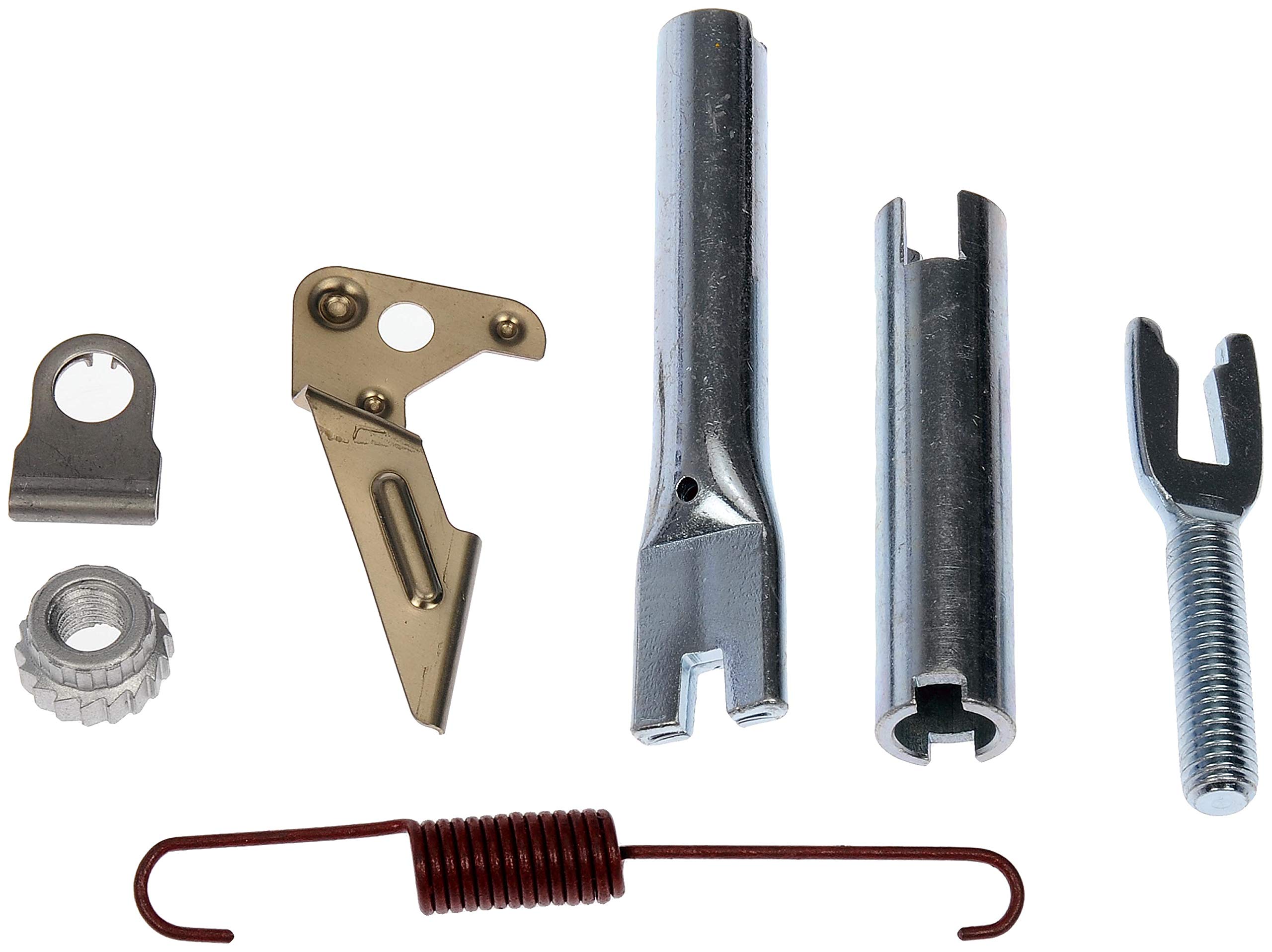 DORMAN HW2839 - Dorman HW2839 Rear Driver Side Drum Brake Self-Adjuster Repair Kit Compatible with Select Ford/Mazda Models - Drum Brake Self Adjuster Repair Kit - Self Adj Repair Kit - Drum Brake Self Adjuster Repair Kit - Self Adjuster Repair Kit - This drum brake self-adjuster repair kit is designed to match the original hardware required to repair the self-adjuster mechanism on specified vehicles. Made of quality components, this kit is engineered for reliable performance and durability. - Ford Fiesta 2018-10, Mazda 2 2014-11