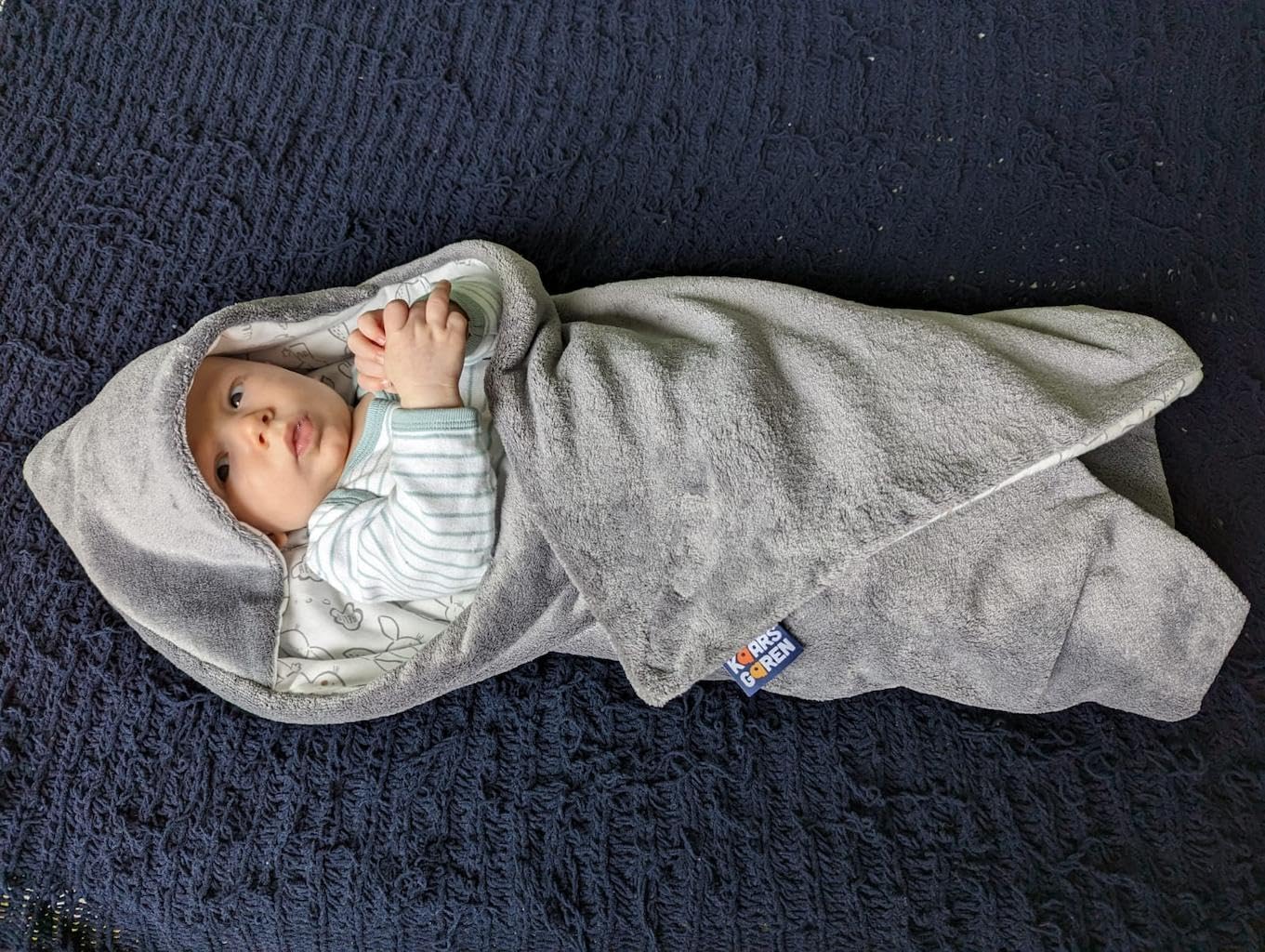 Einschlagdecke für die Babyschale Babyschalenfußsack Sommer Fußsack (Rosa, Schmetterling)