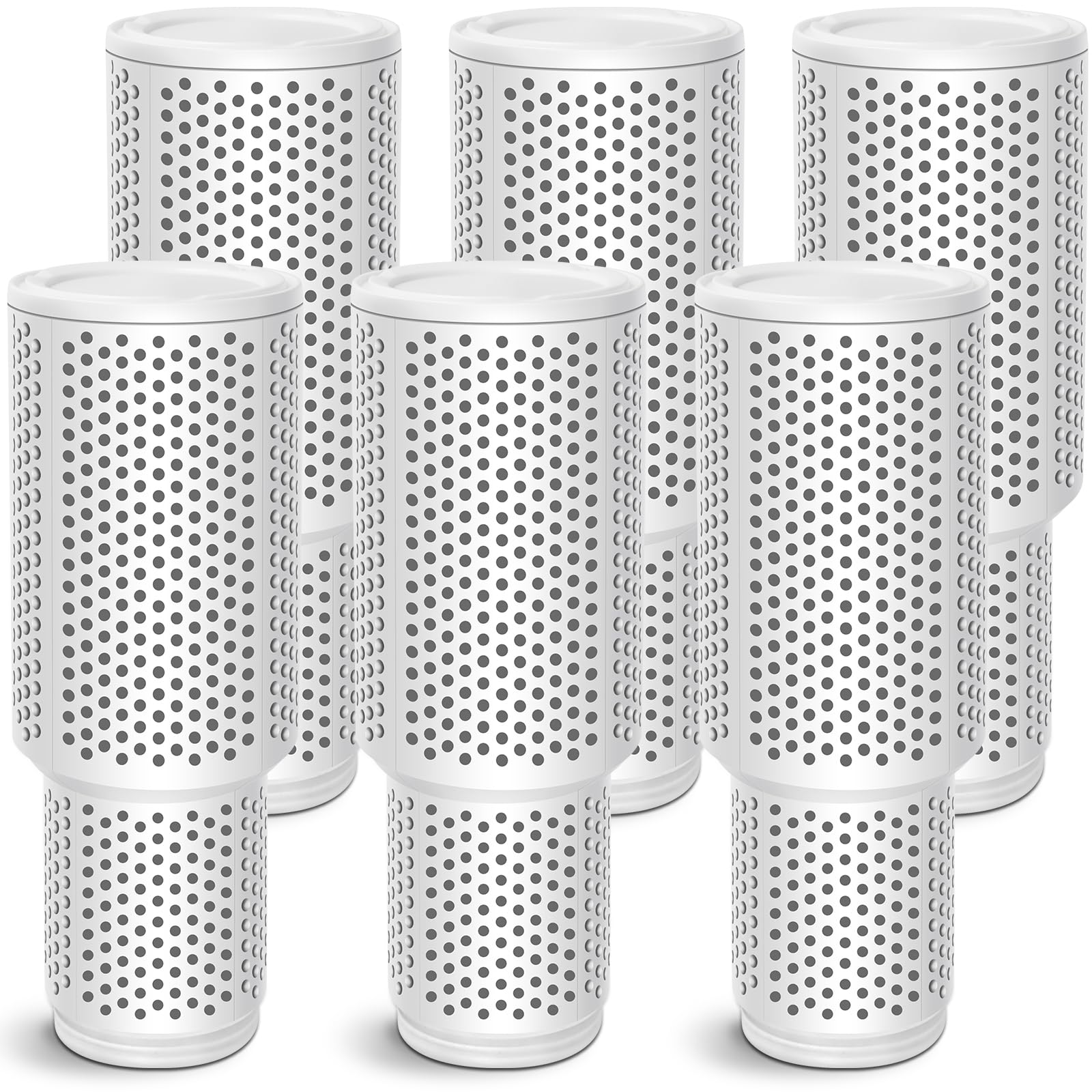 Bettfilter White 6 Pack Demineralization Cartridge Filter For Humidifier Compatible With Dreo Humidifiers Hm311/Hm311s/Hm524/Hm524s/Hm306/Hm409s, Reduce Minerals, Filter Hard Water, Eliminate Dust