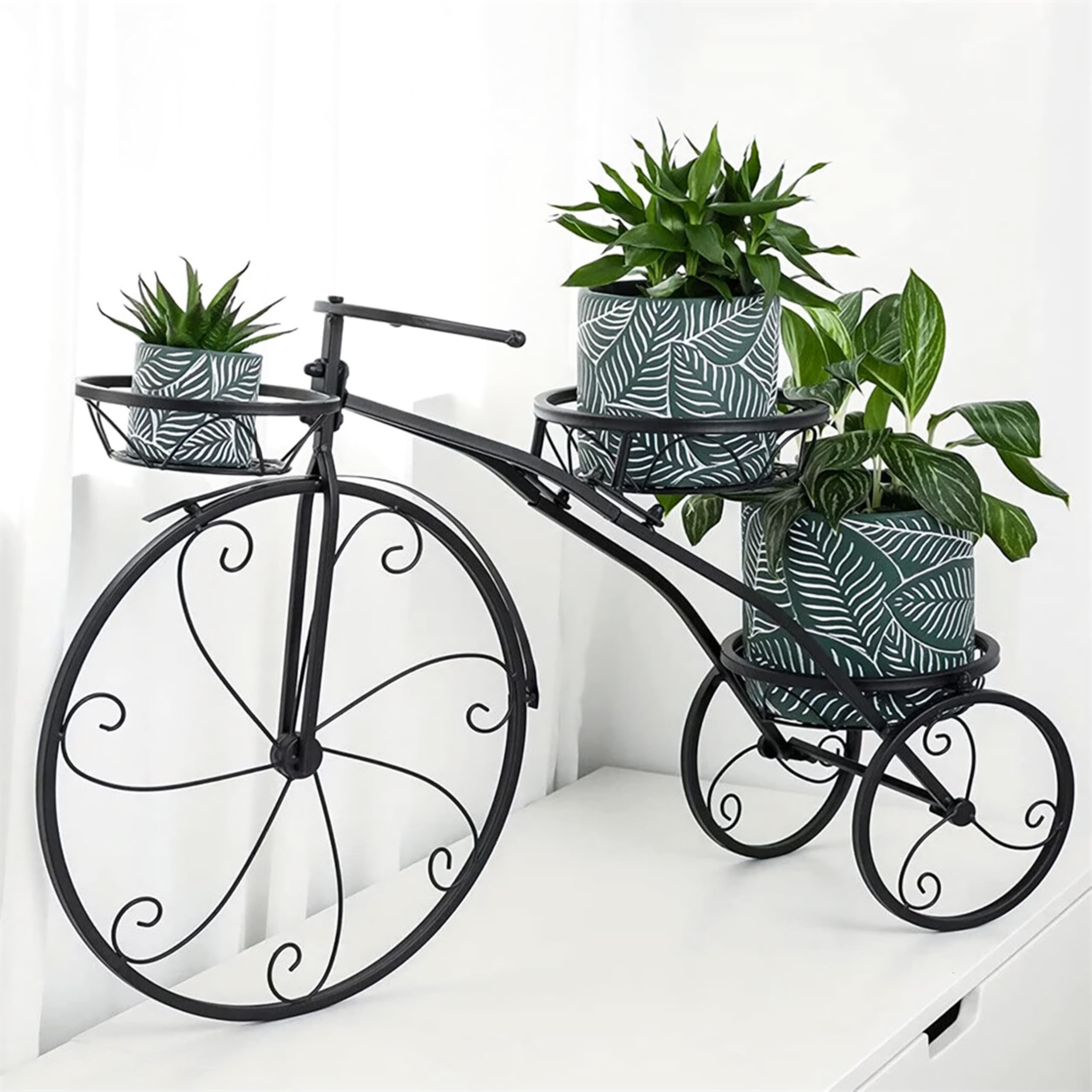 See full amazon price history chart for Livzing Iron Tricycle Plant Stand Flower Pot Holder Cycle Planter 3Tier Bicycle home Garden 3-Cart shelves Decorative Shelf Rack for Indoor Outdoor Patio decor style Balcony - Black (80x24x54) cm Livzing Iron Tricycle Plant Stand Flower Pot Holder Cycle Planter 3Tier Bicycle home Garden 3-Cart shelves Decorative Shelf Rack for Indoor Outdoor Patio decor style Balcony - Black (80x24x54) cm (B0DB5DLLR1) Amazon Price History, Amazon Price Tracker