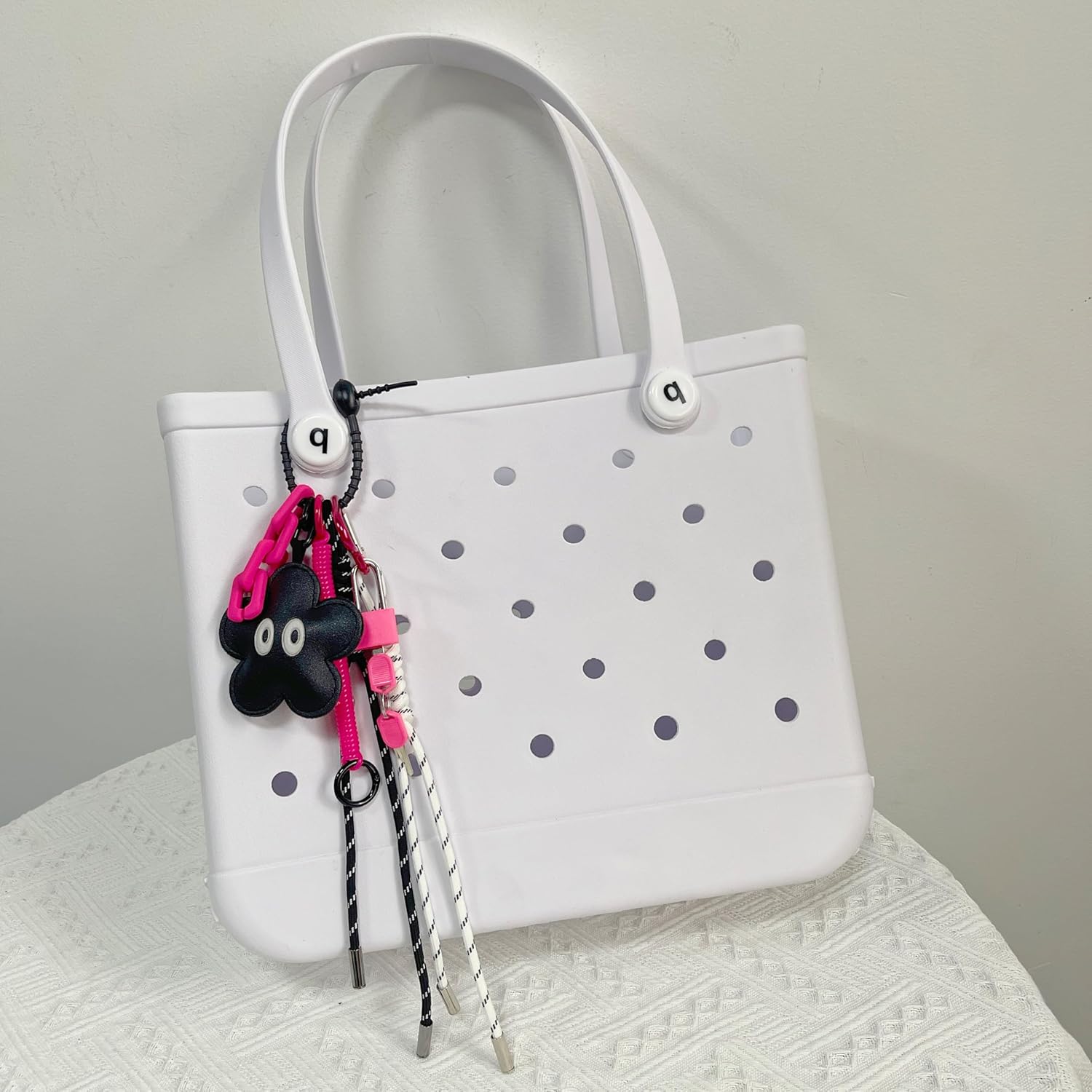 QTMY Keychain Bag Charms for Bogg Bag Accessories Purse Handbang Backpack,248 - Image 3