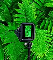 Vista 5 de Soporte vertical para GoPro Hero 12 11 10 9 8 7 6 5 4, DJI Osmo Action Vertical Frame Cámara Montaje vertical, adaptador vertical VRT