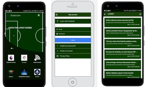 Football Livescores, Goals, Soccer by Swiftscores