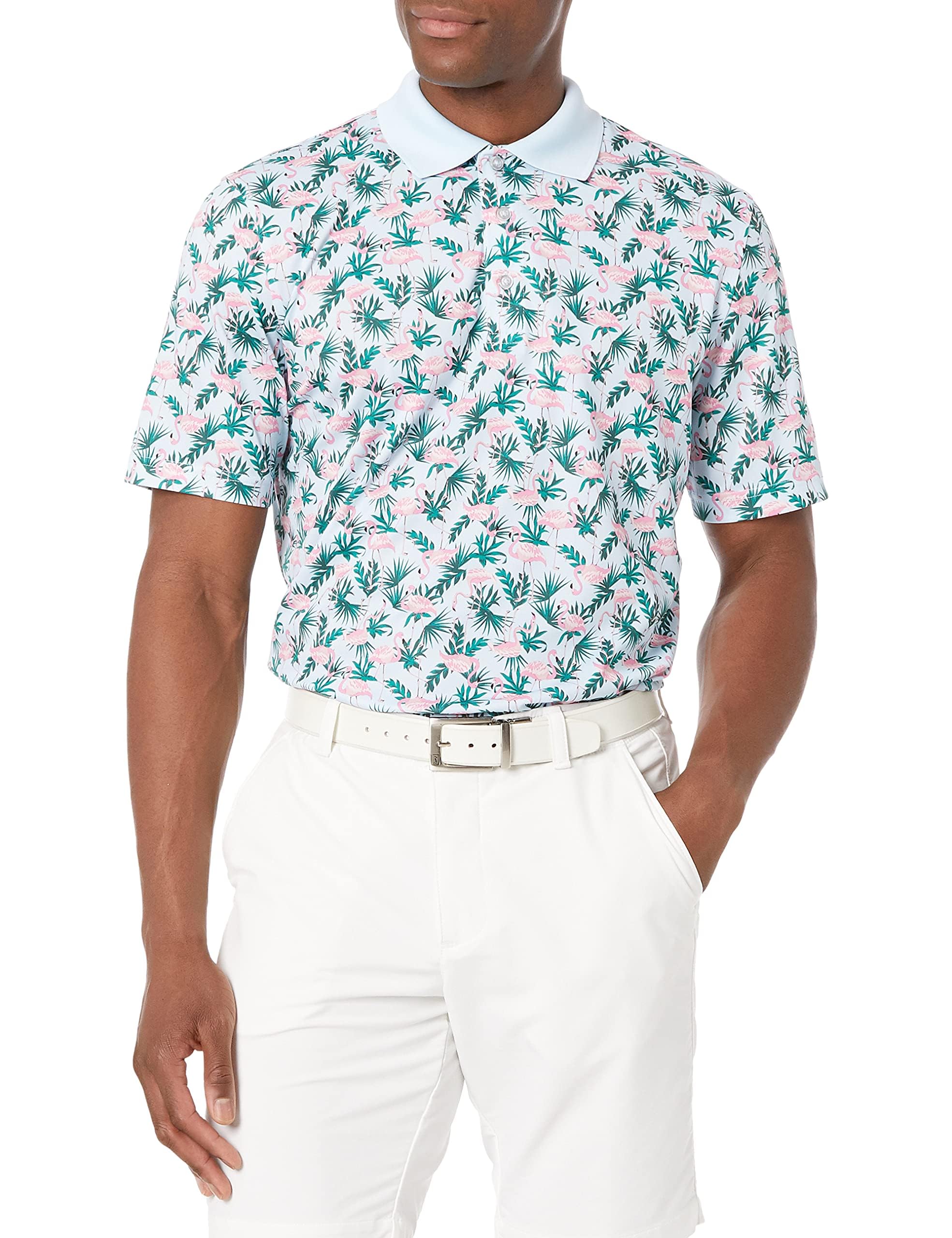 Amazon Essentials Herren Golf-Poloshirt, Schnell trocknend, Kurzarm