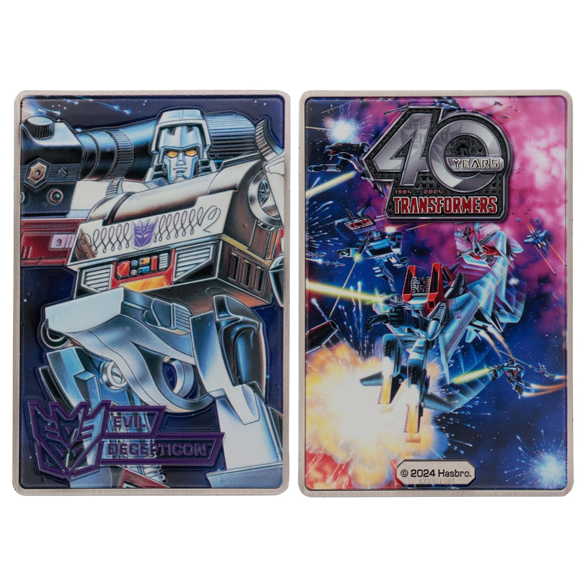 FaNaTtik Transformers 40th Anniversary Decepticons Metal Collectible Lingotto
