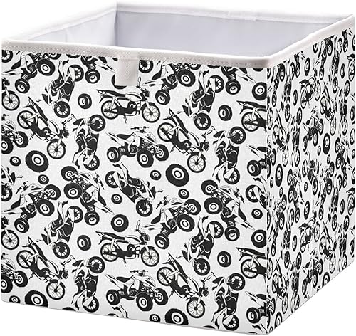 Contenedores de almacenamiento plegables para motocicletas y cuádruples, impermeables, para juguetes, para niños, niñas, libros, oficina, hogar,