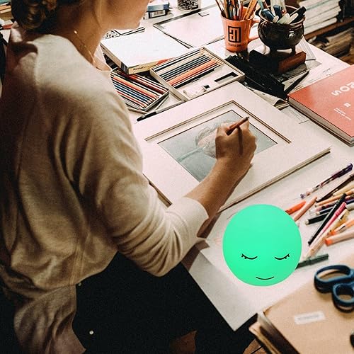 Miniatura 3 de Lámpara de respiración guiada herramienta de meditación visual para atención plena, ralentiza tu respiración y calma tu mente para aliviar el estrés