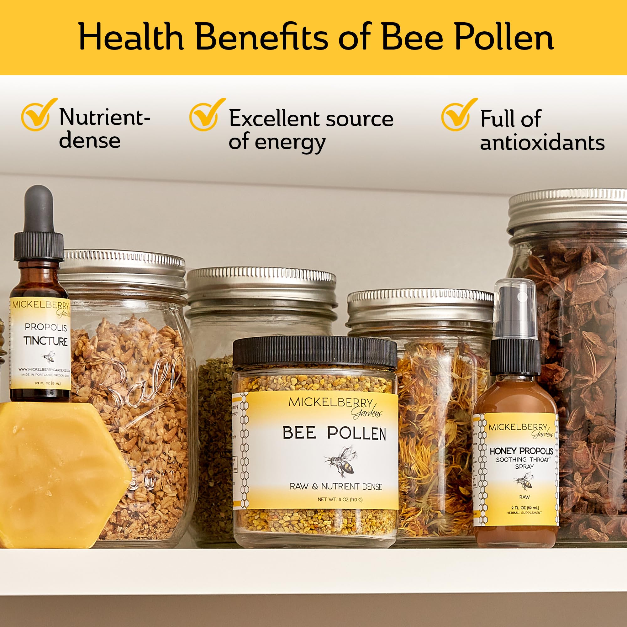 Spartan Bee Bread Chewables Natural Multivitamin | High Absorption Organic Bee