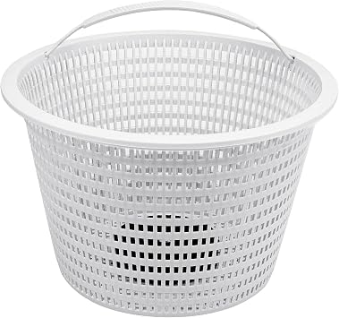 8 Inch Pool Skimmer Basket Replacement for Hayward SP1070 SP1070E Skimmer Basket & Pentair U-3 08650-0007 Pool Basket, Weighted Skimmer Basket with Handle for Inground Pools - Replace B9 B-9