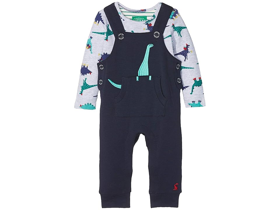 

Joules Kids Character Overall Set (Infant) (Navy Dinosaur) Boy's Active Sets
