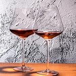 Hand Blown Red Wine Glasses Set of 4 – 23 oz Burgundy Wine Glasses with Long Stem – Lead-Free Premium Crystal Wine Glass – Unique Gift for Wedding, Anniversary, Christmas – Clear