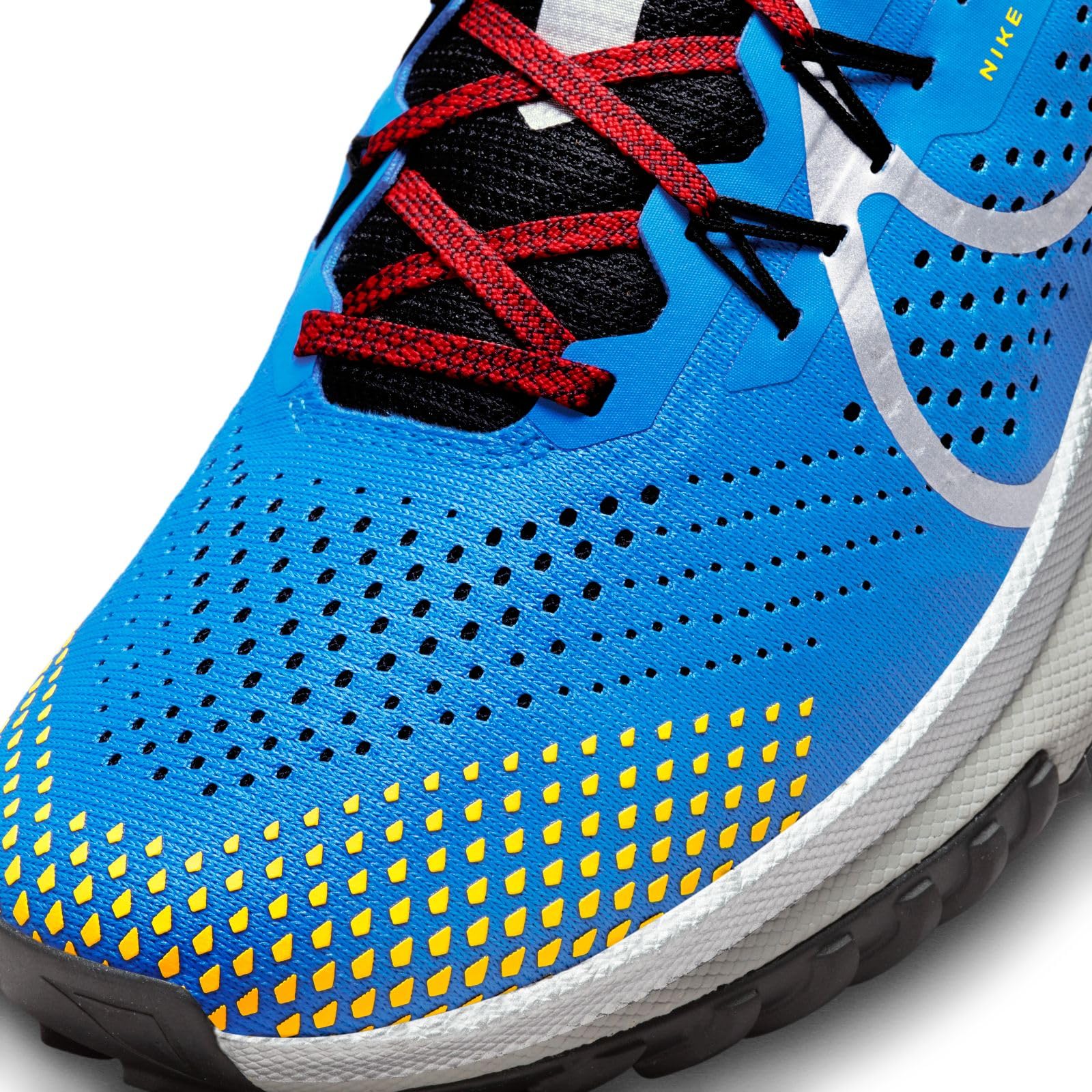 NIKE Men's Sneaker, Lt Photo Blue Metallic Silver Track, 8