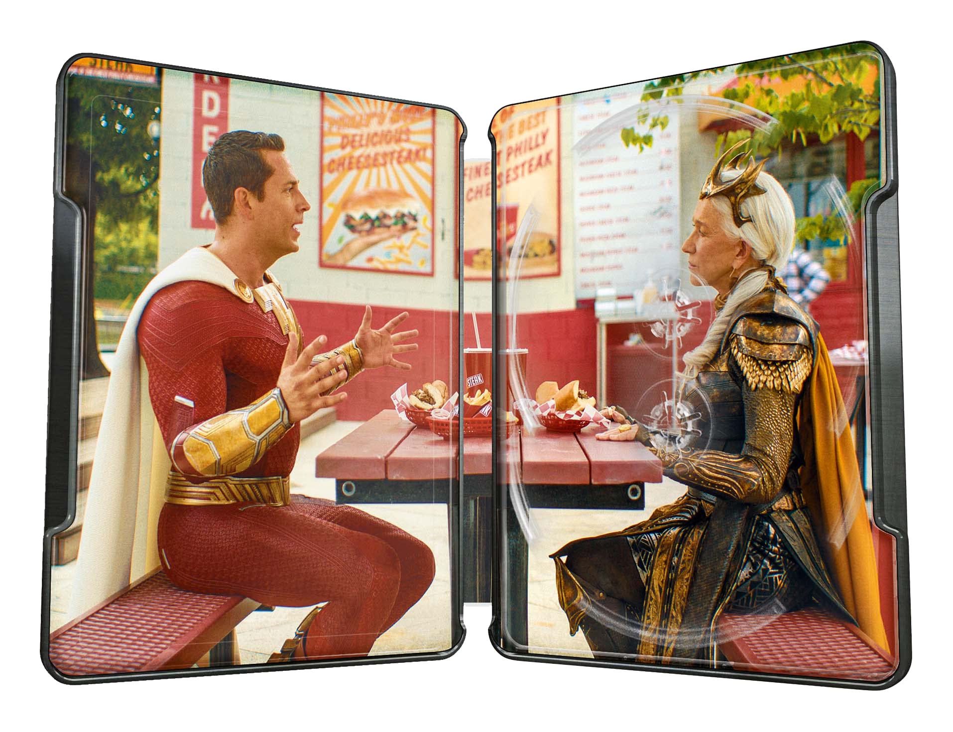 SHAZAM! 2 - FURIA DEGLI DEI STEELBOOK 1 (4K Ultra HD + Blu-Ray)