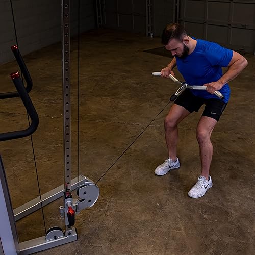 Miniatura 5 de Body-Solid Herramientas de gimnasio en casa Aluminio LAT Pulldown Curl Bar Attachment