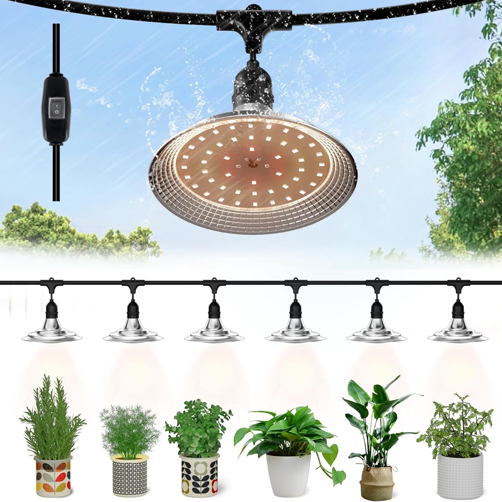 Danshinro 21FT Outdoor LED String