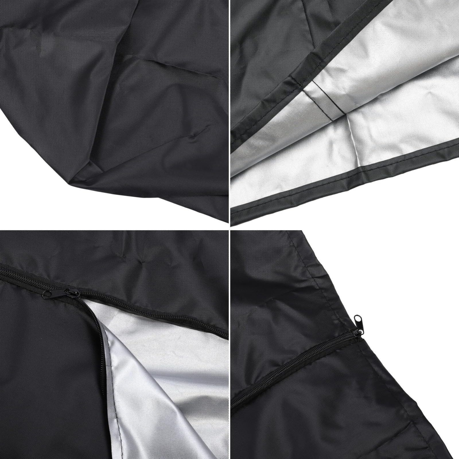 Housse de protection pour étagère à pain imperméable anti-poussière, avec fermeture éclair pour 20 niveaux – Tissu Oxford 420D aéré, usage professionnel boulangerie restaurant (Beige)