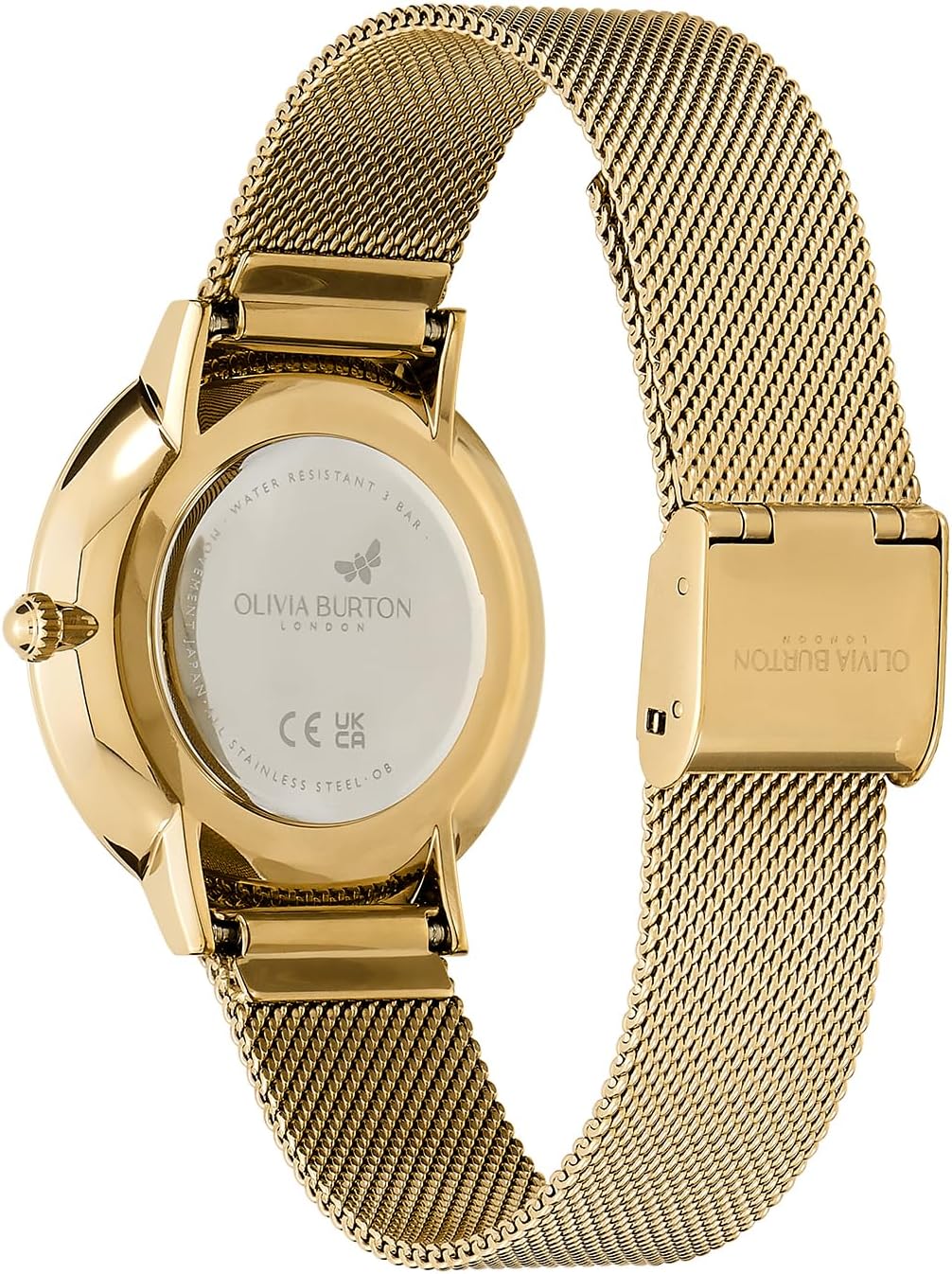 Olivia Burton Signature Butterfly Women’s Watch – 35mm, 2H Quartz Movement, Water Resistant 30M (3ATM)