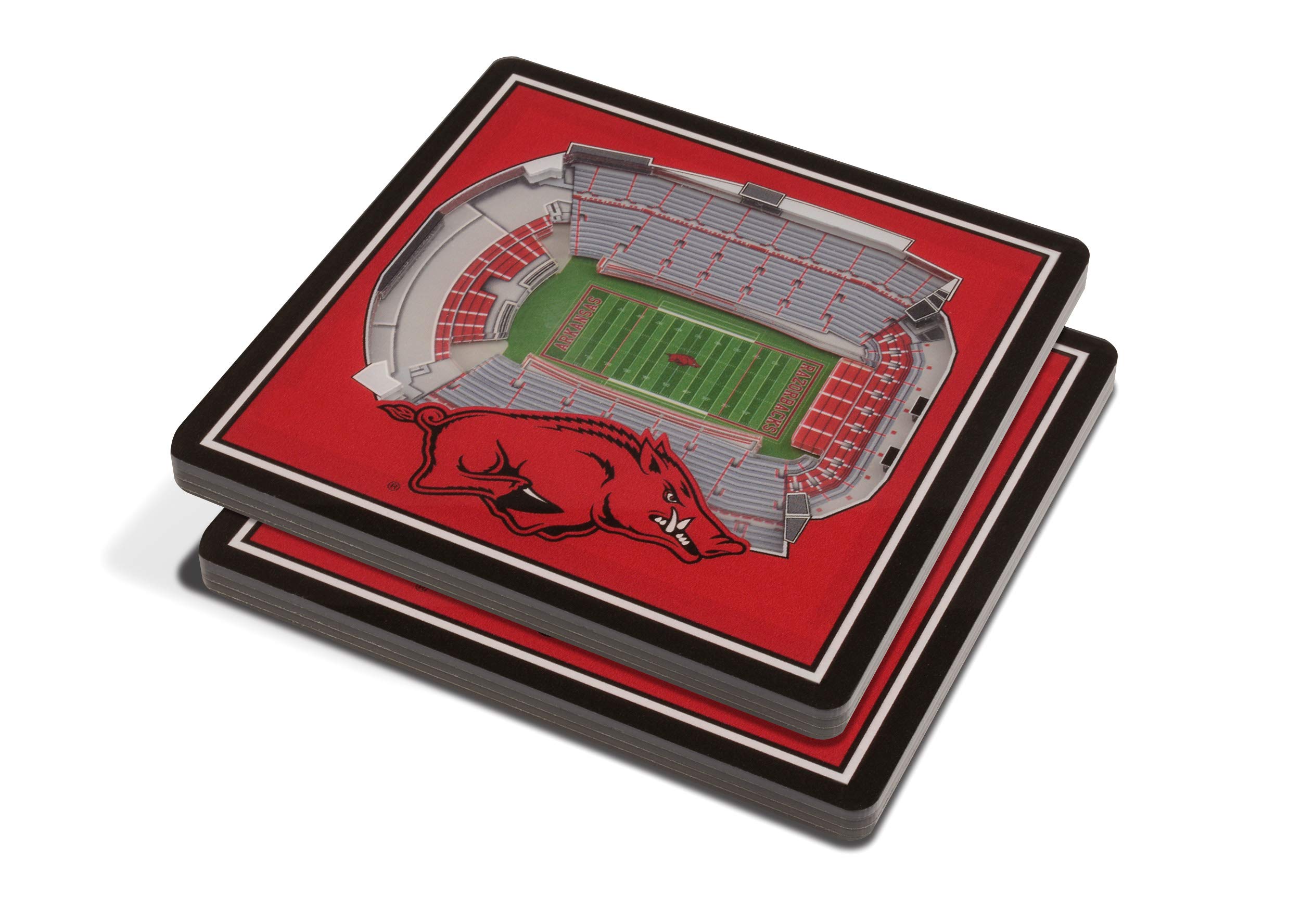 Snapklik.com : YouTheFan NCAA Arkansas Razorbacks 3D StadiumView ...