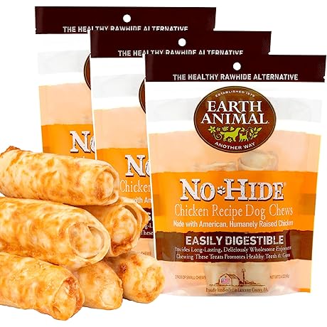 No-Hide Small Long Lasting Dog Chew Rolls