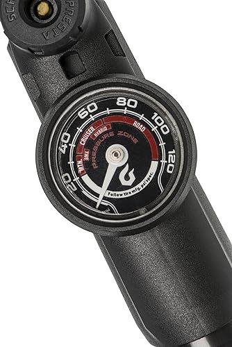 Miniatura 5 de Blackburn Bomba telescópica para cuadro de bicicleta con manómetro