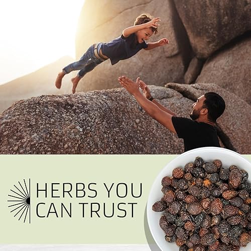 Miniatura 5 de Rosa Canina - Rosa mosqueta de 8 onzas – Dogberry, Briar Witches' Briar, Rose Haw y Rose Hep – Bolsa de pie resellable para garantizar la frescura