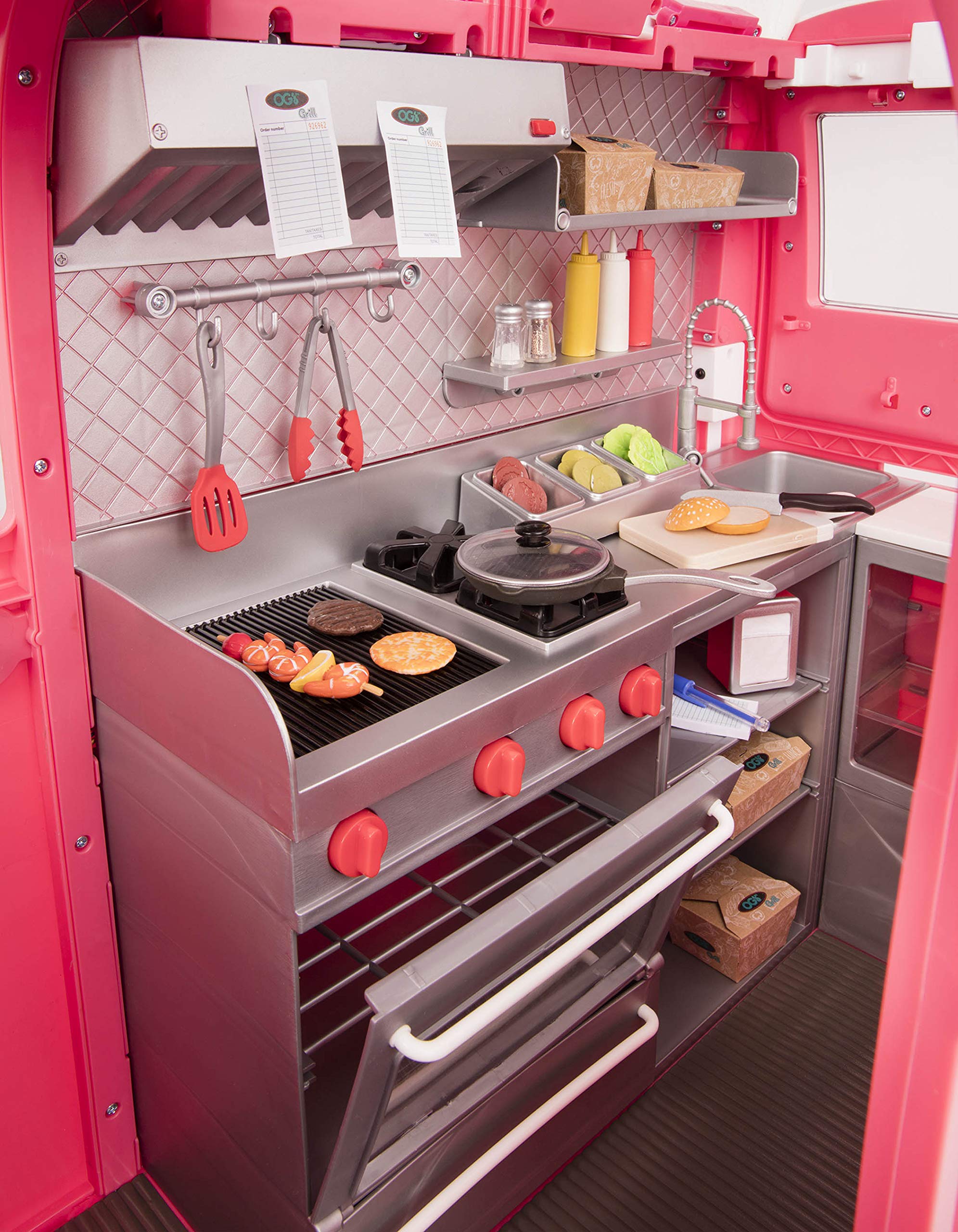 Our Generation BD37969Z - Food Truck Rosa