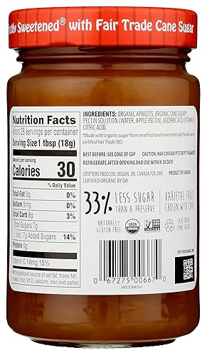 Miniatura 2 de Crofter's Organic Family Size Premium Apricot Spread