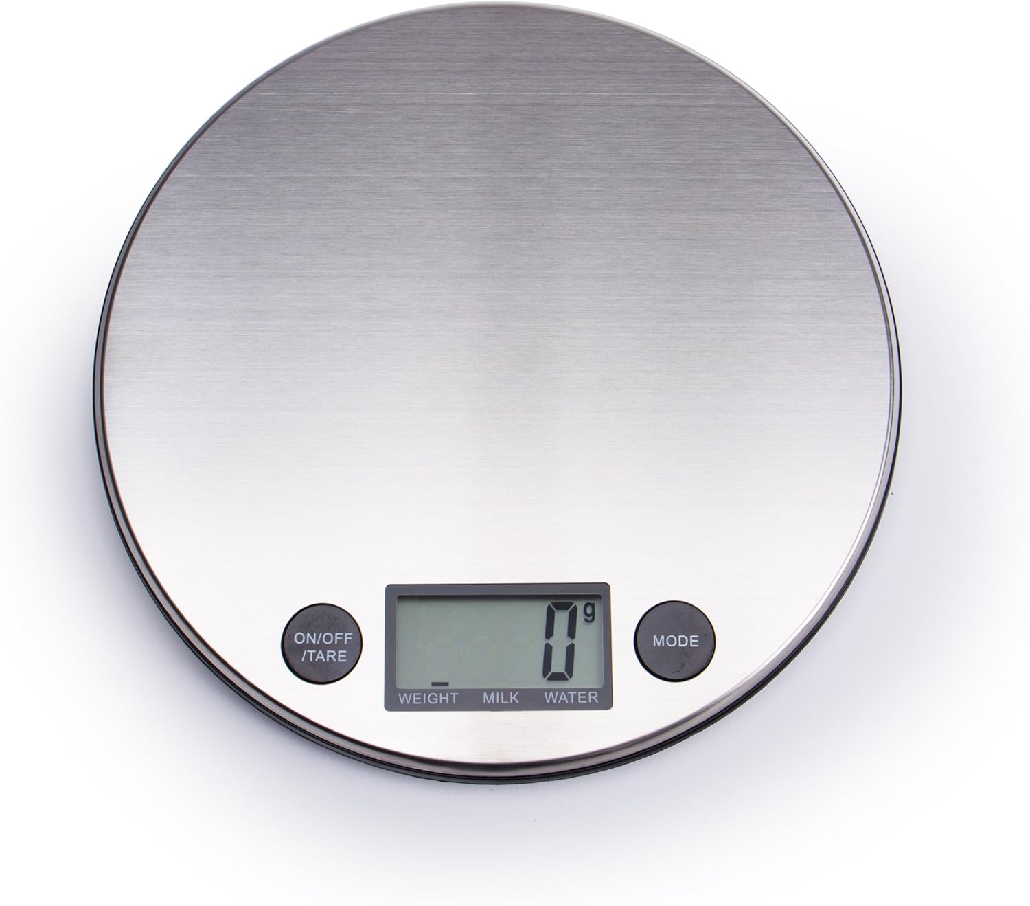 BuyDirect2You Stainless Steel Digital Kitchen Scale, Silver
