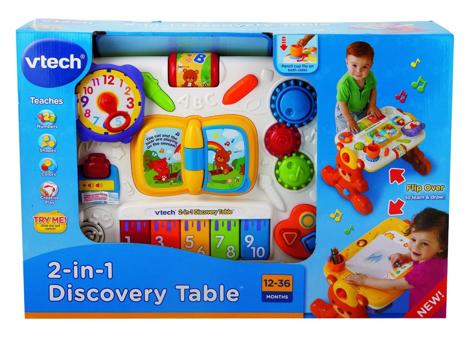 Vtech In Discovery Table Vtech In Teddy Activity Table Top