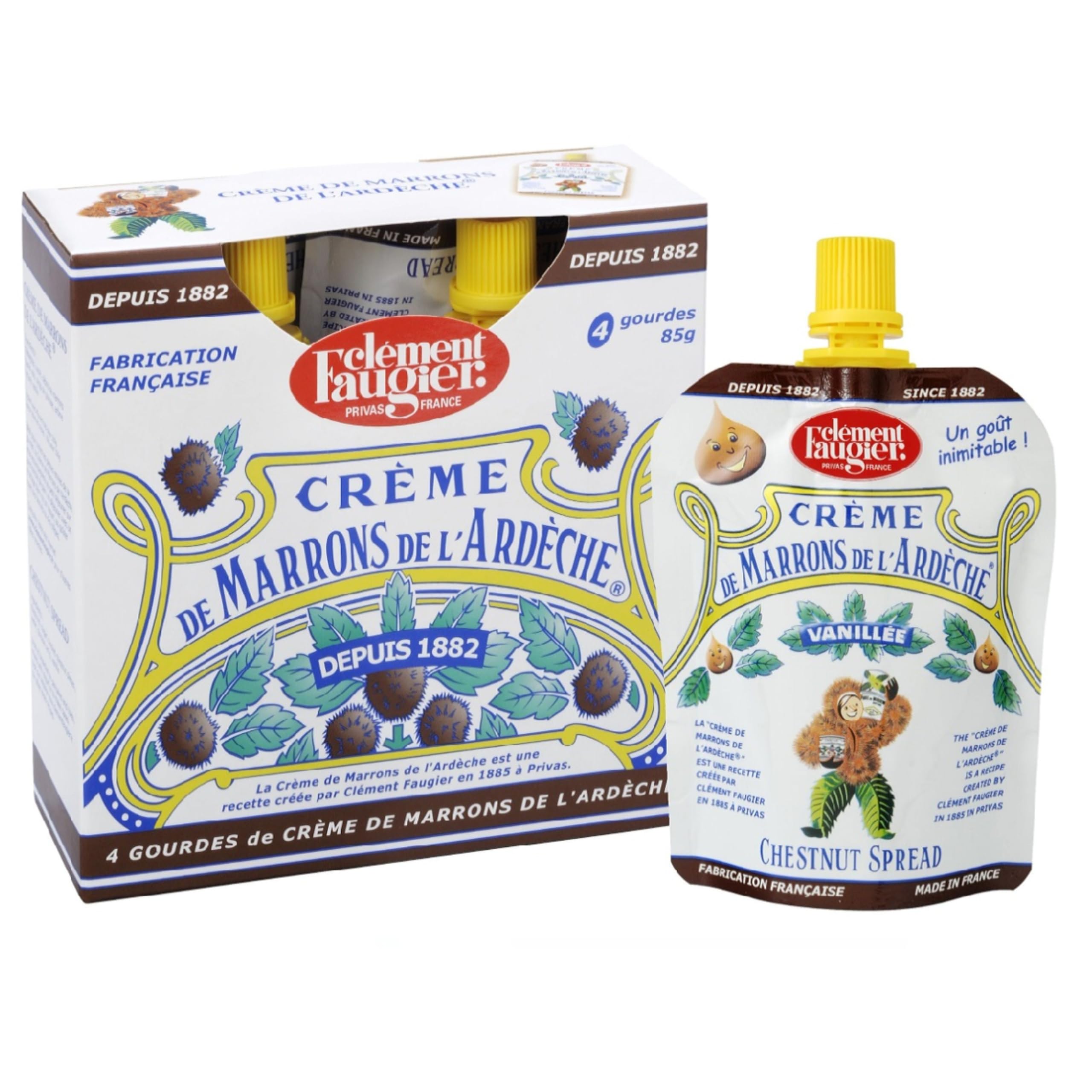 Clement Faugier Chestnut Spread Pouch 4x85g