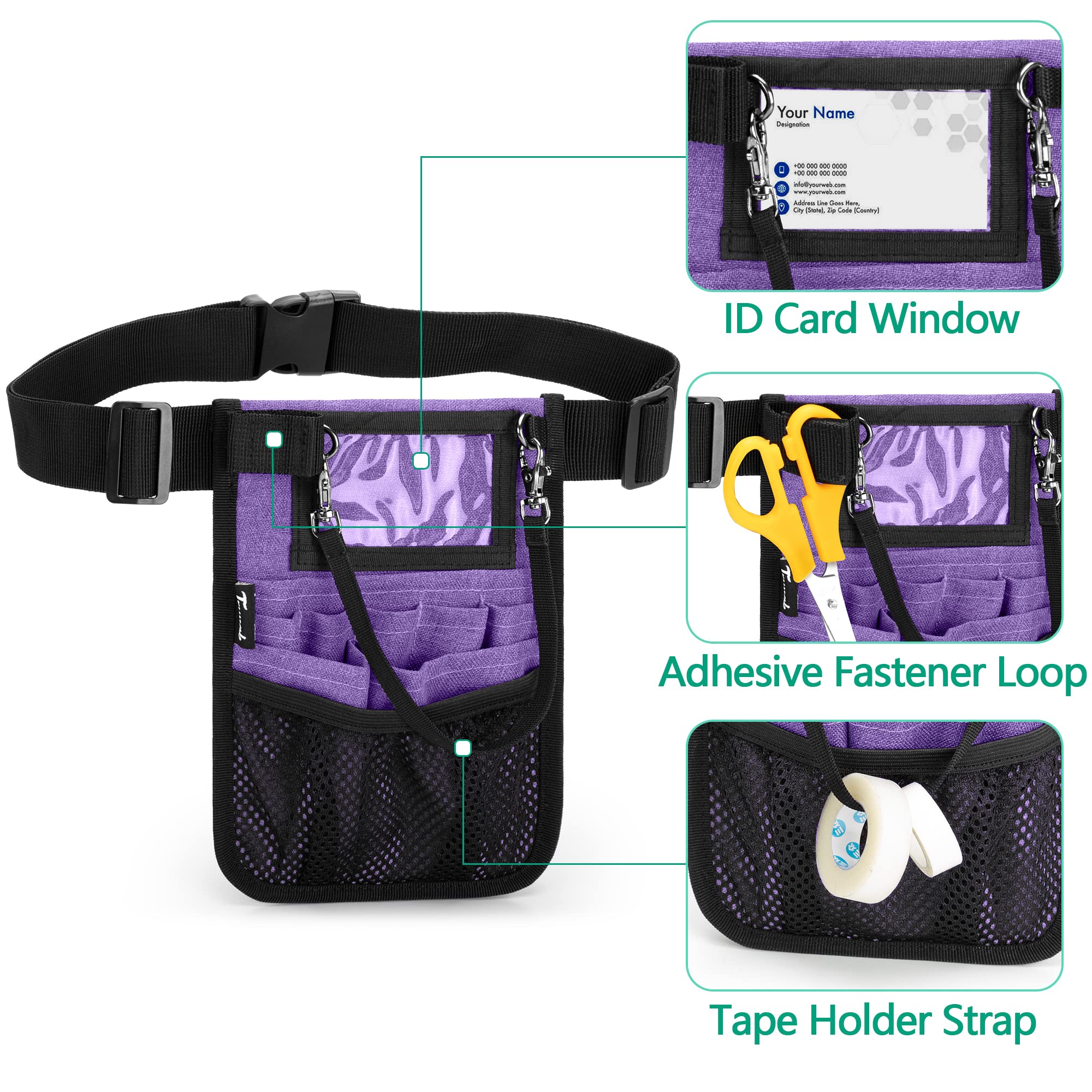 Ceinture De Course Légère Homme/femme – Poches Multiples, Porte-bouteille, Bande Réfléchissante – Taille M (23,6-33,5 Po)