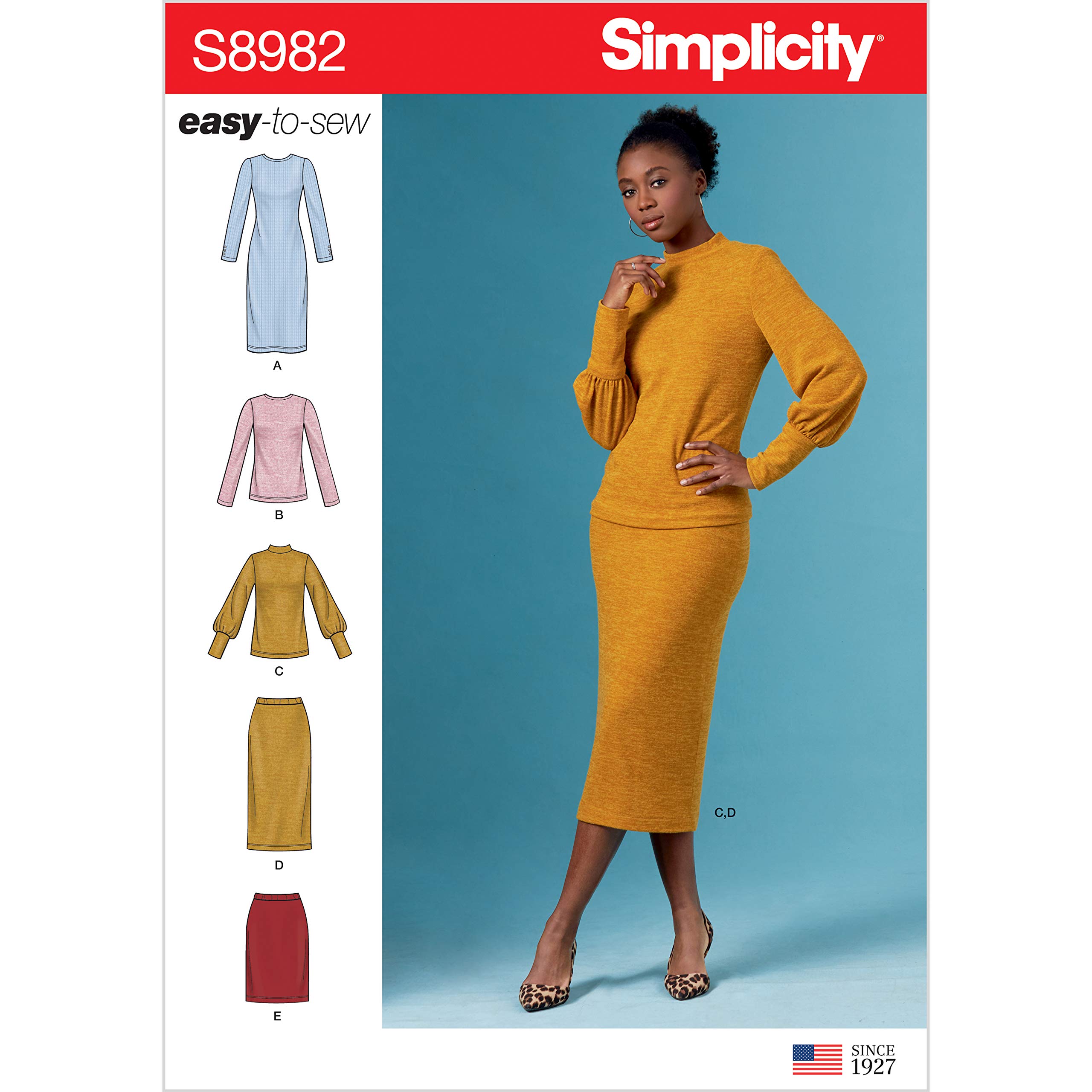 Minerva Sewing Pattern 8982 Simplicity Simplicity-8982-H5