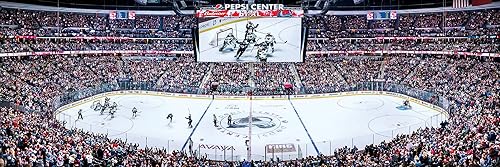 Vista 5 de MasterPieces NHL Panoramics 1000 Puzzles Collection - Rompecabezas panorámico de 1000 piezas del estadio de la NHL Color del