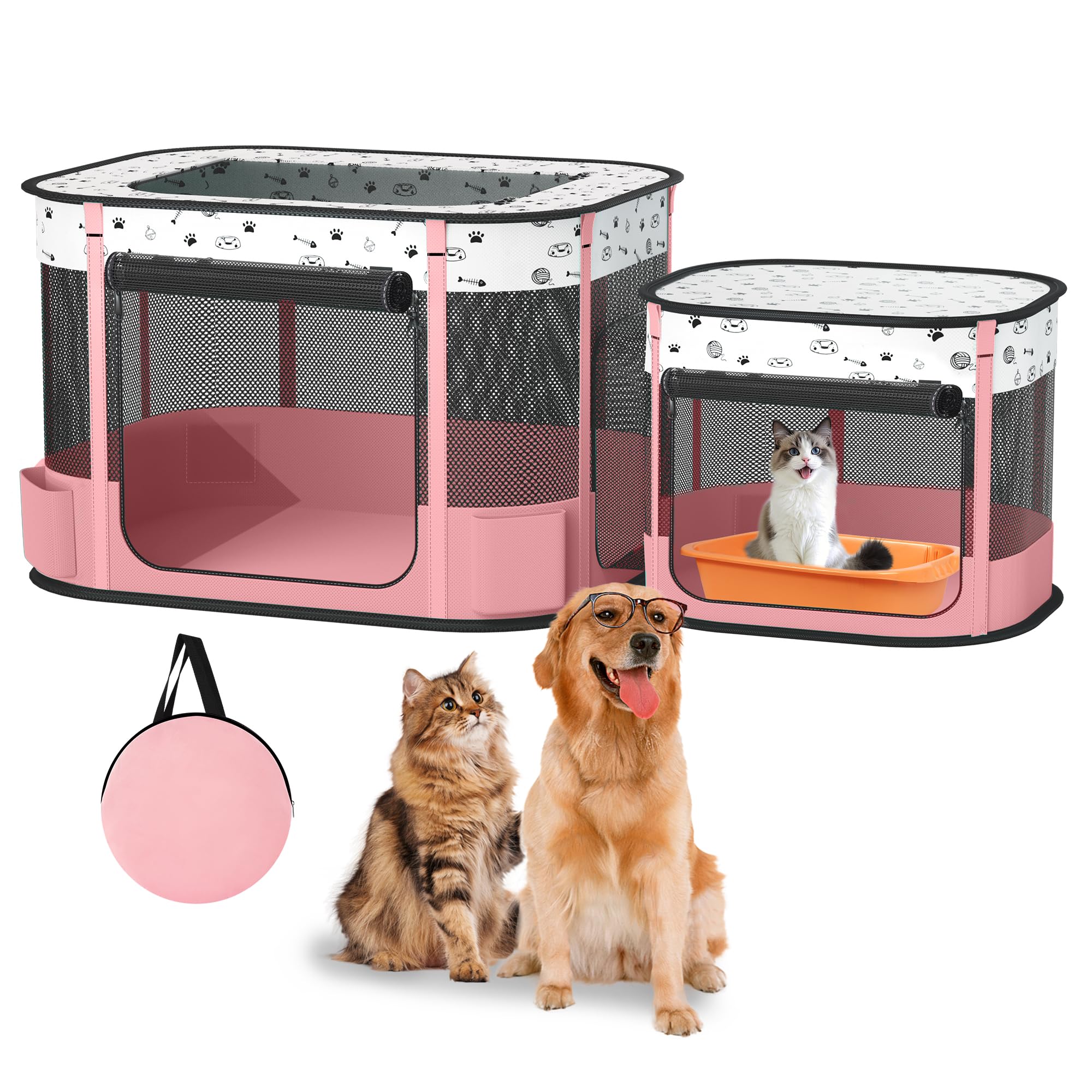 BUFOR Portable Cat Playpen