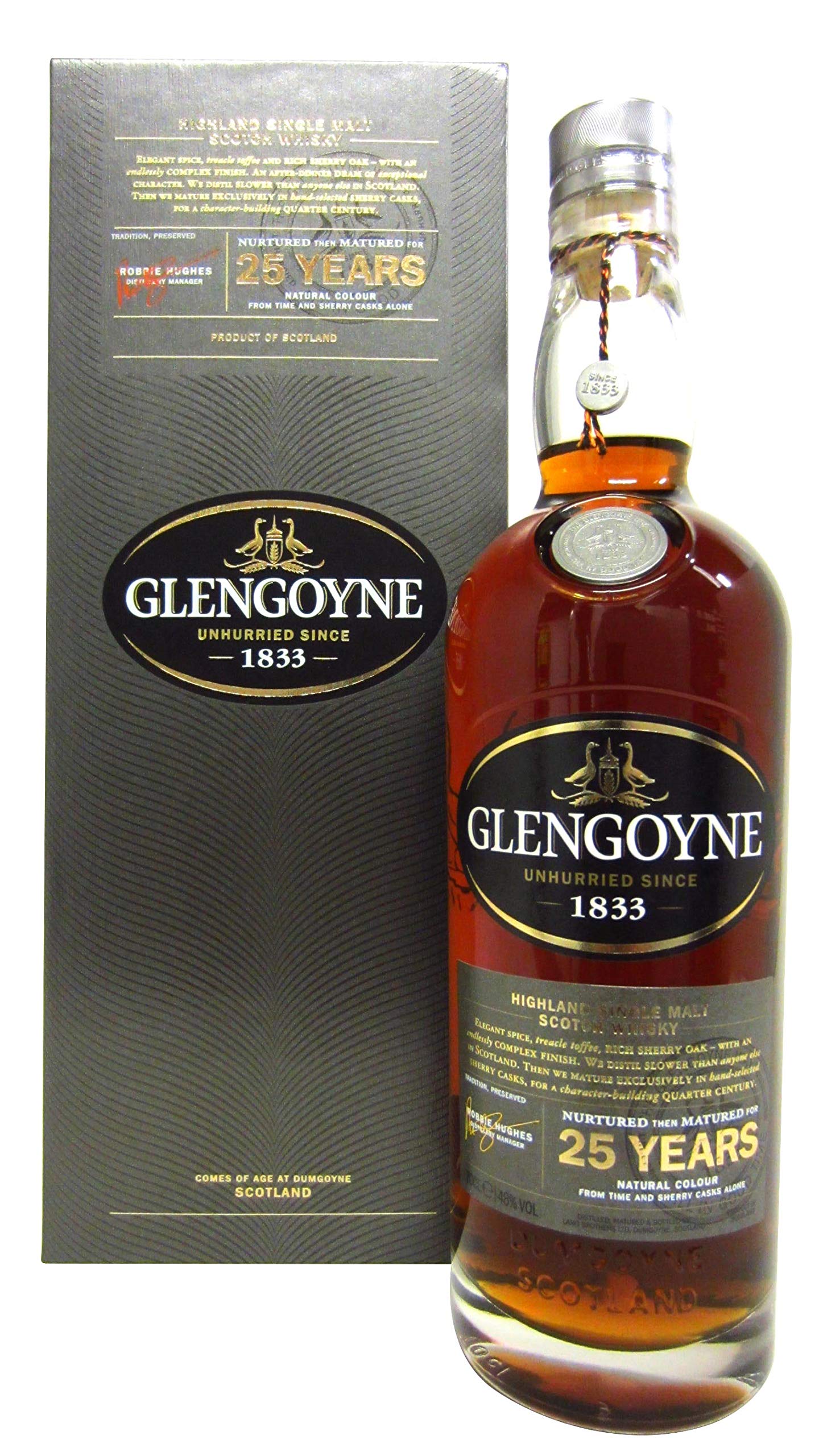Glengoyne - Highland Single Malt - 25 year old Whisky