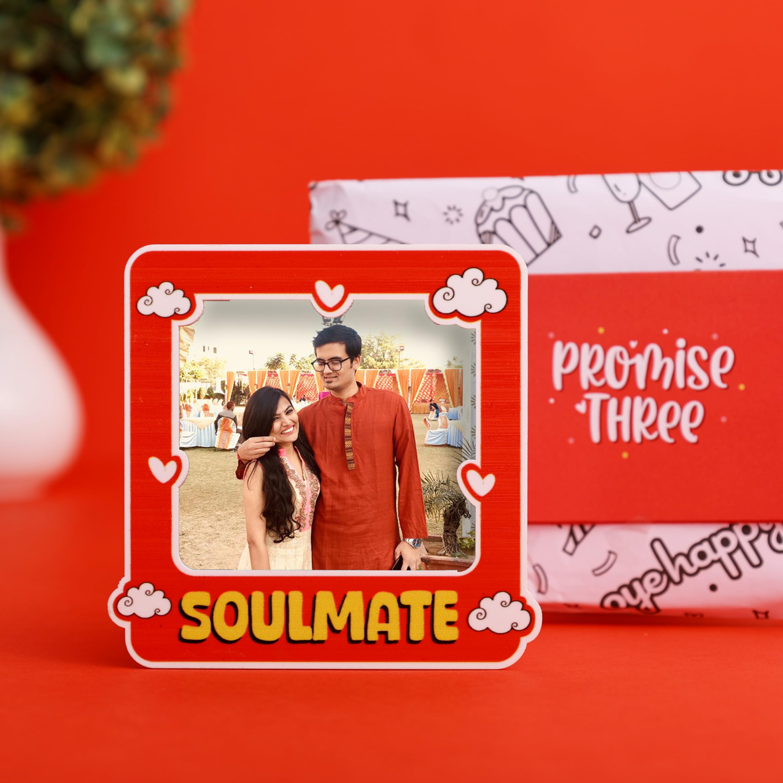 Oye Happy -7 Gifts 7 Promises - Best Hamper for Wife/Husband/Girlfriend/Boyfriend/Fiance to Gift on Birthday/Anniversary/Valentines Day 3