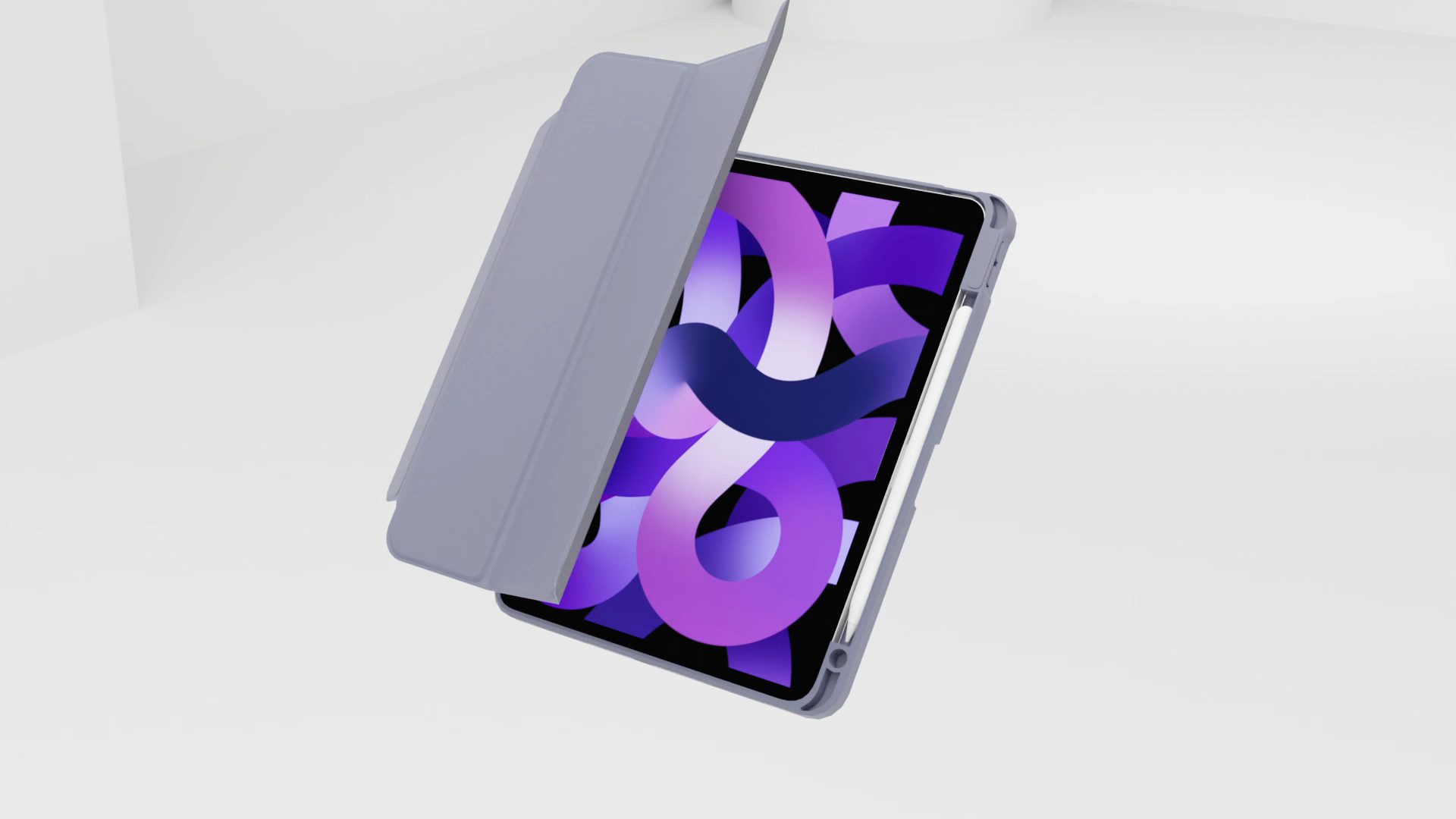 【明日発送】iPad Air5 パープル 本体・カバー 明日発送】iPad Air5 パープル 本体・カバー