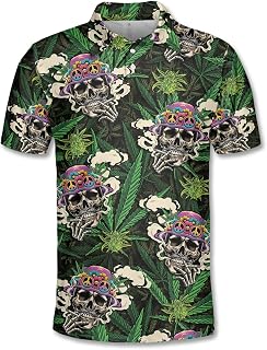Colorful Golf Polo Shirts for Men Golf Polos Mens Polo Shirts Short Sleeve Button Up Shirt Men