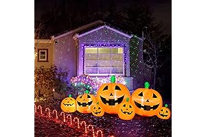 8 FT Halloween Inflatable Pumpkins Decorations