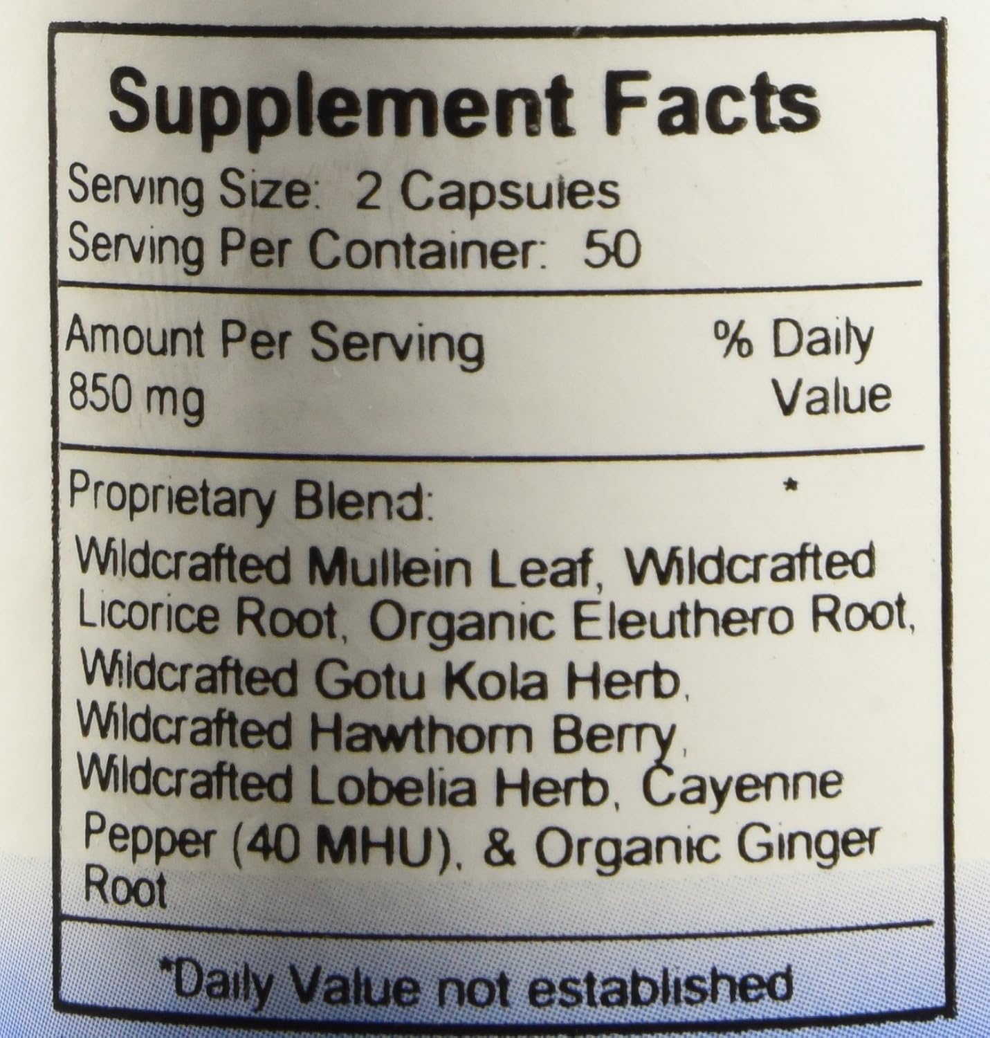 Adrenal Formula (Adrenetone) 100 CAP
